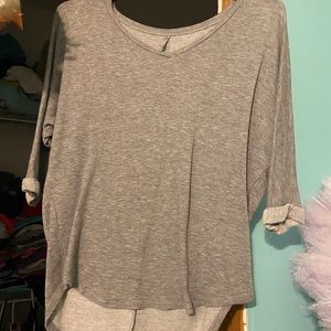 Gray long sleeve